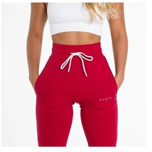 Red nvgtn joggers